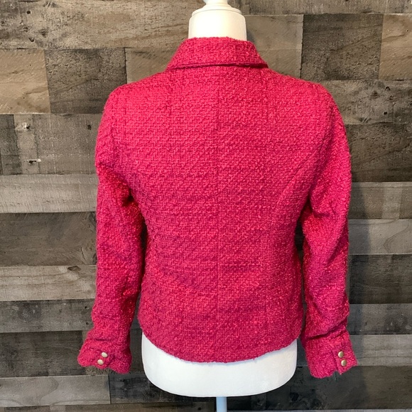 Nine West Double Breasted Tweed Blazer - Picture 2 of 16